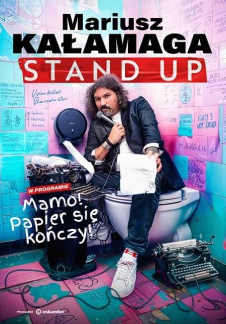 Mamo! Papier się kończy. Mariusz Kałamaga w Niepołomicach