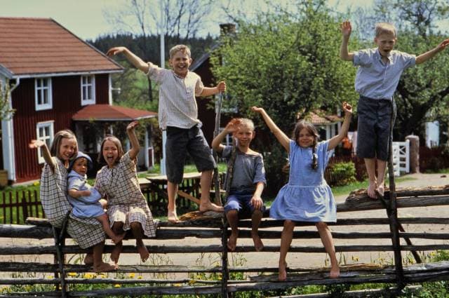 Czytamy i oglądamy w Agrafce. Dzieci z Bullerbyn