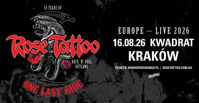 Rose Tattoo w Kwadracie