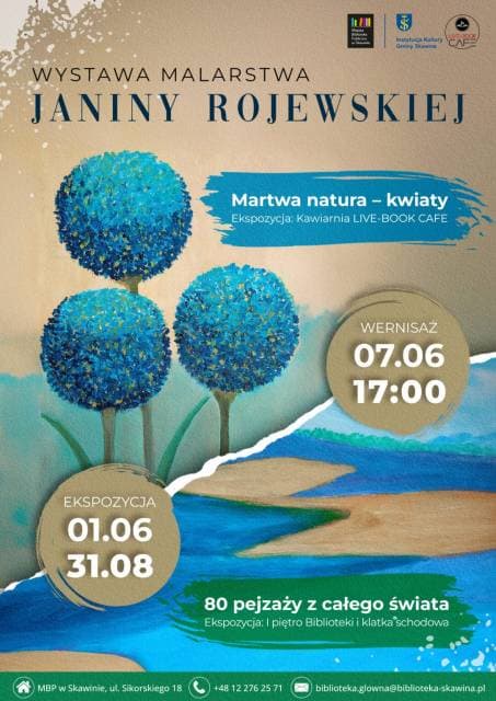 Wystawa malarstwa Janiny Rojewskiej