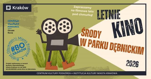 Letnie kino w Parku Dębnickim