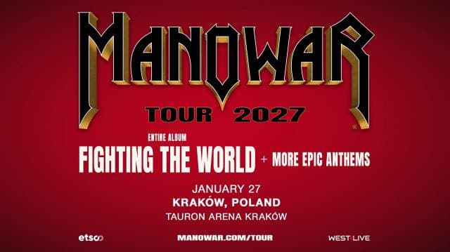 Manowar: Fighting the World w Tauron Arenie Kraków