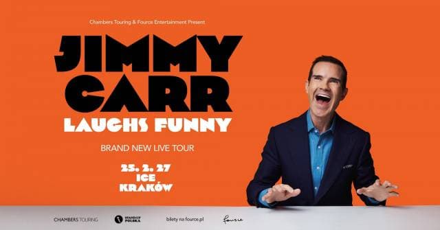 Jimmy Carr: Laughs Funny w ICE Kraków