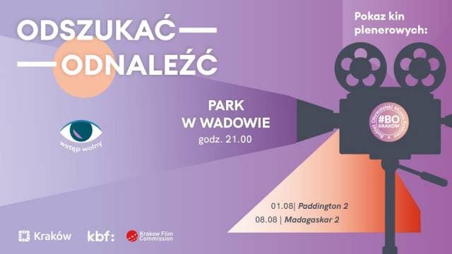 Kino plenerowe w Parku Wadów