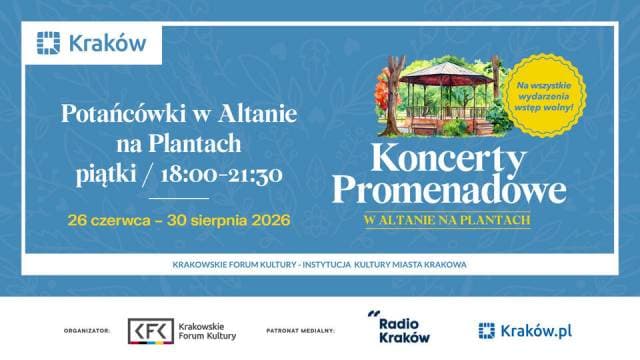 Koncerty Promenadowe 2026: Potańcówki w altanie