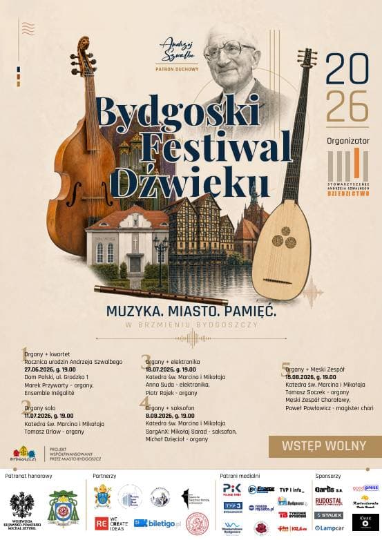 Bydgoski Festiwal Dźwięku - Organy + Męski Zespół