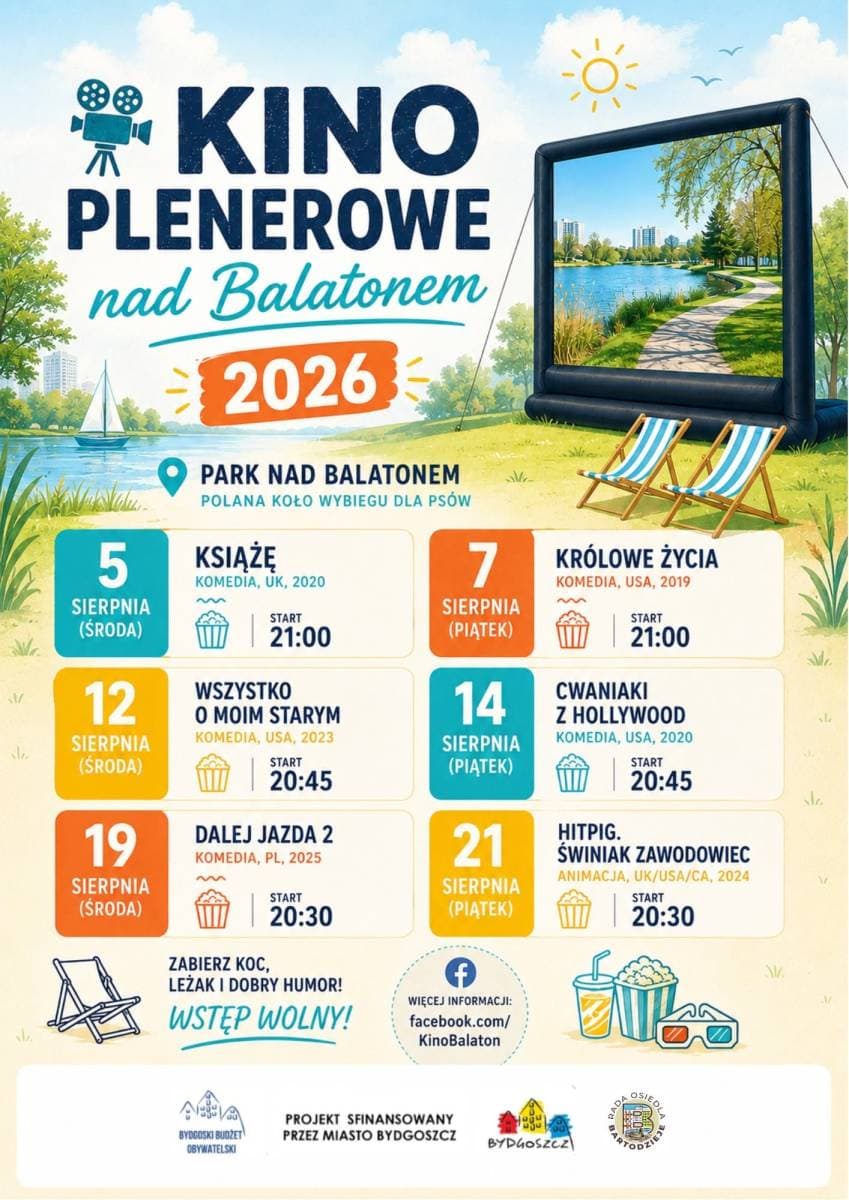 Kino plenerowe nad Balatonem - Hitpig. Świniak zawodowiec
