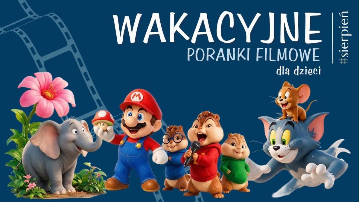 Wakacyjne poranki filmowe dla dzieci na Strychu Biblioteki Głównej