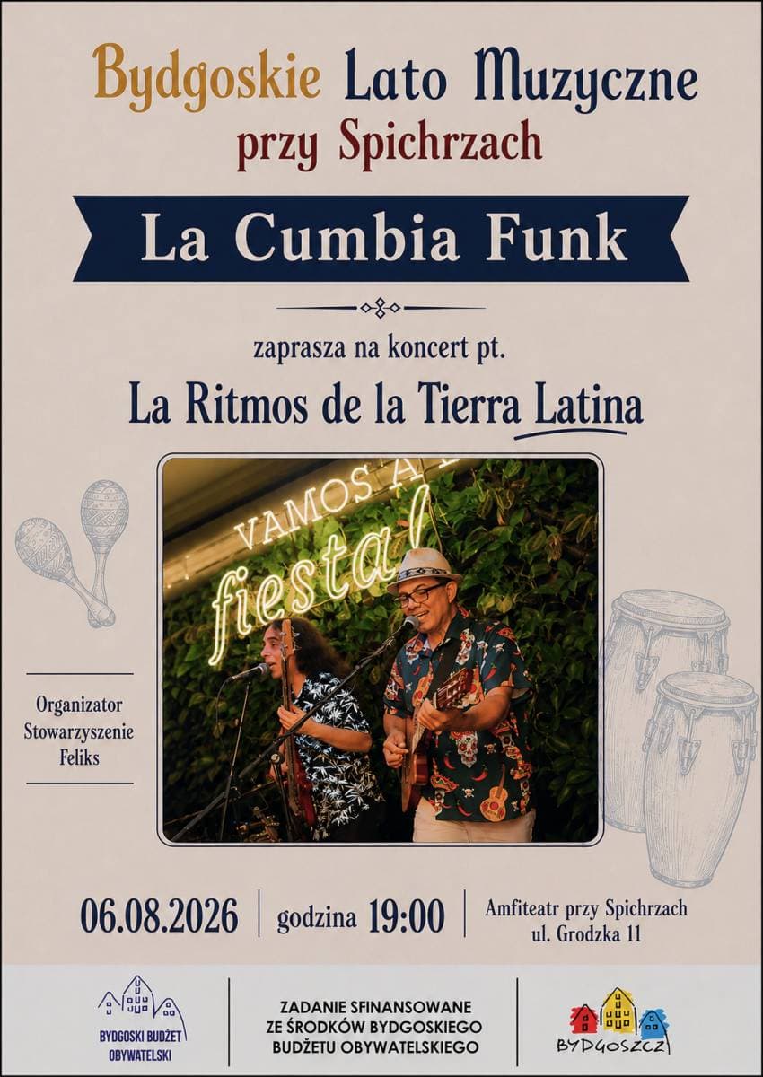 Bydgoskie Lato Muzyczne przy Spichrzach - La Ritmos de la Tierra Latina
