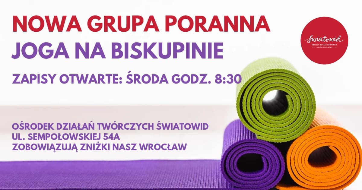 JOGA OD PODSTAW na Biskupinie