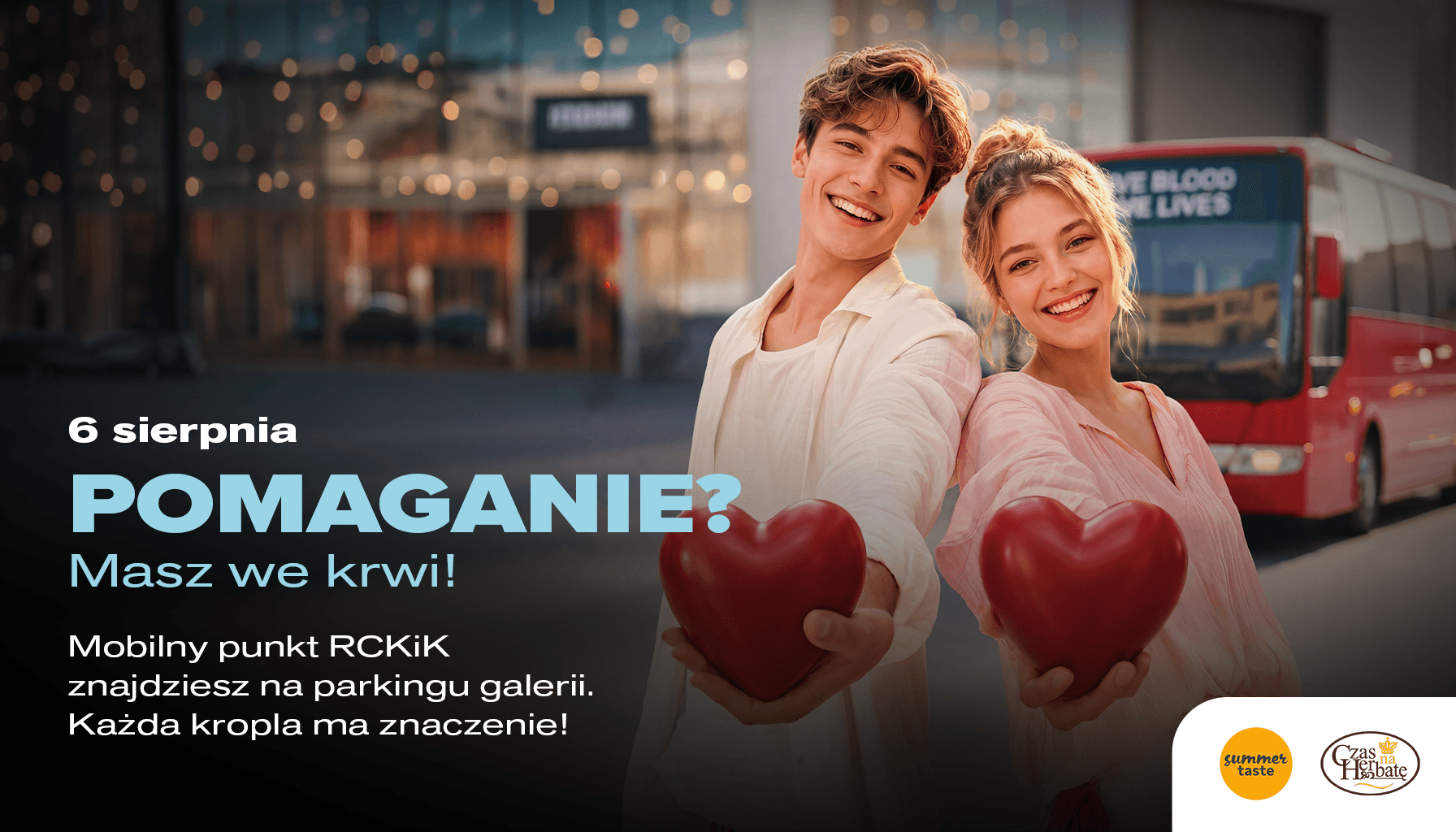 Oddaj krew, uratuj życie. Magnolia Park zaprasza na wakacyjną akcję krwiodawstwa.
