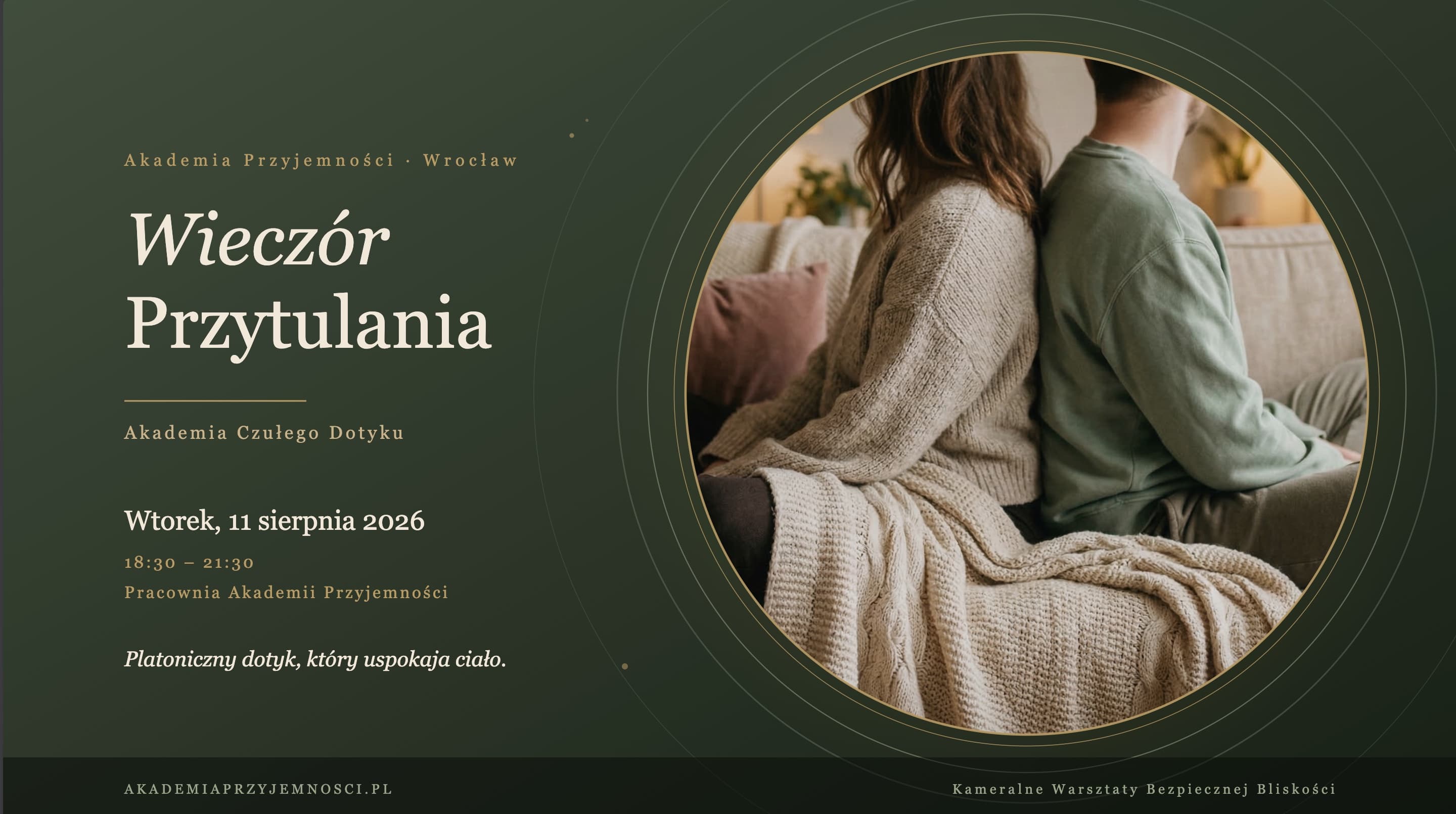 Akademia Czułego Dotyku: Wieczór Przytulania