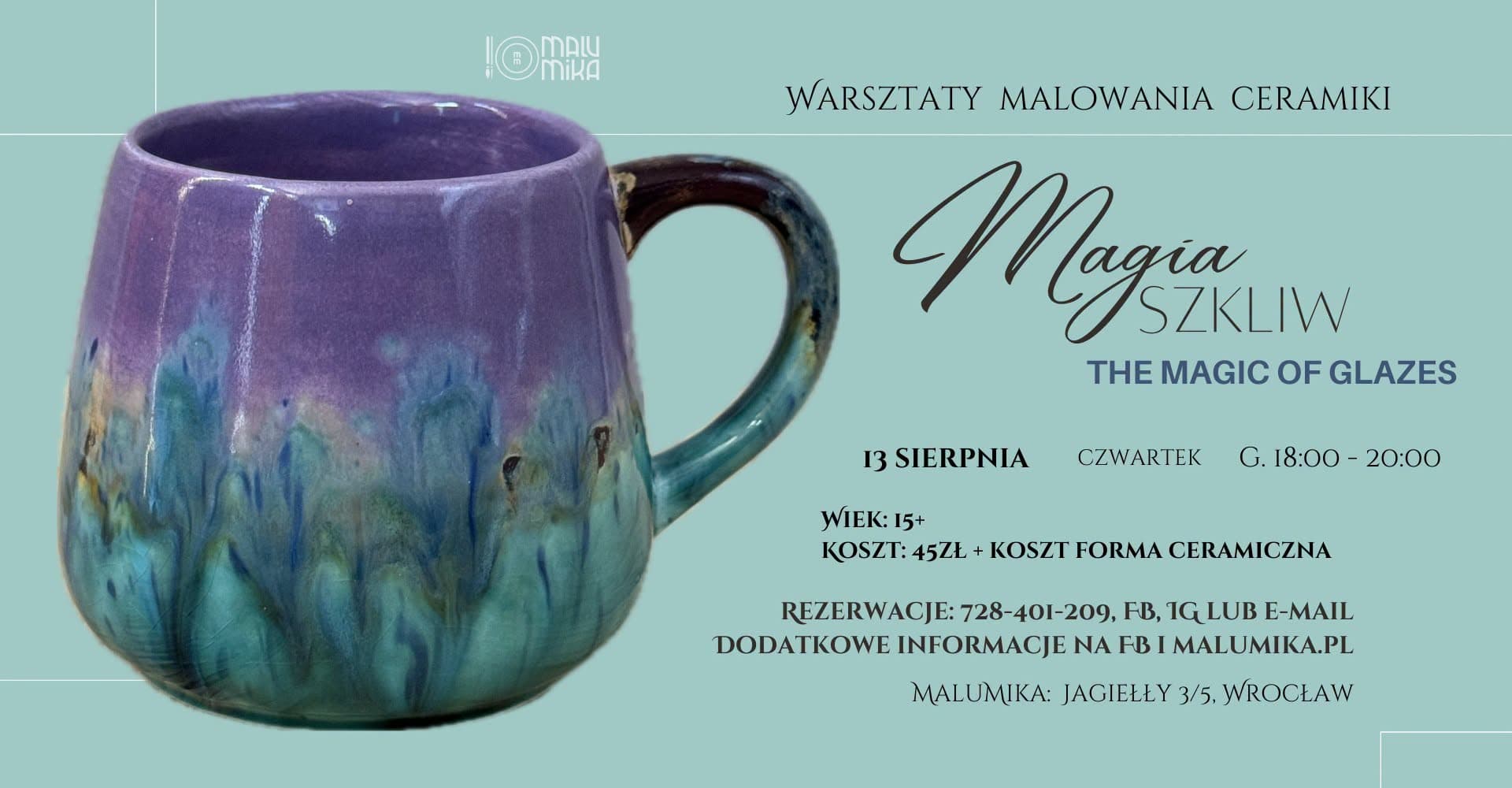 MAGIA SZKLIW - warsztaty
