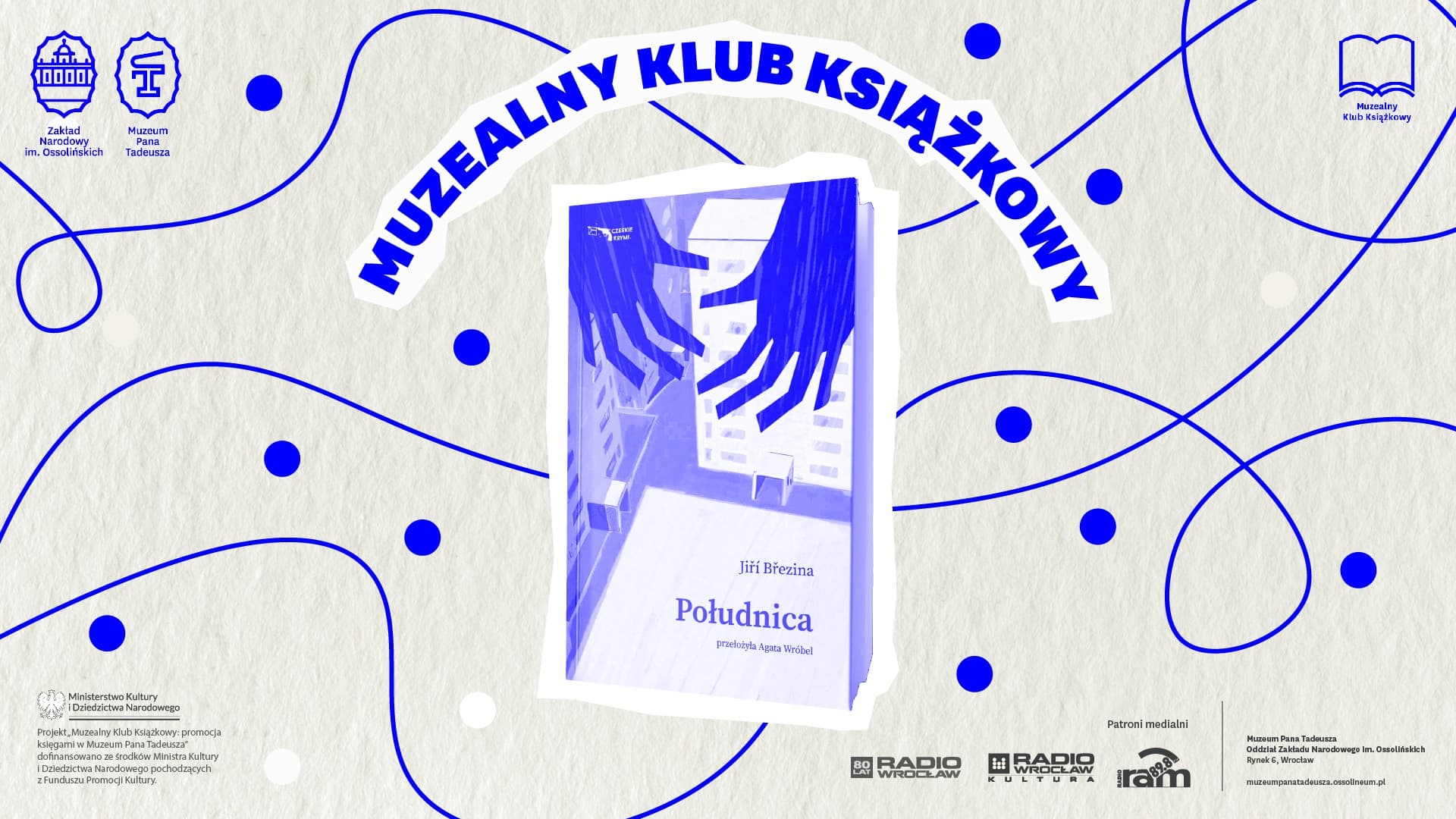 Muzealny Klub Książkowy: „Południca” Jiříego Březiny