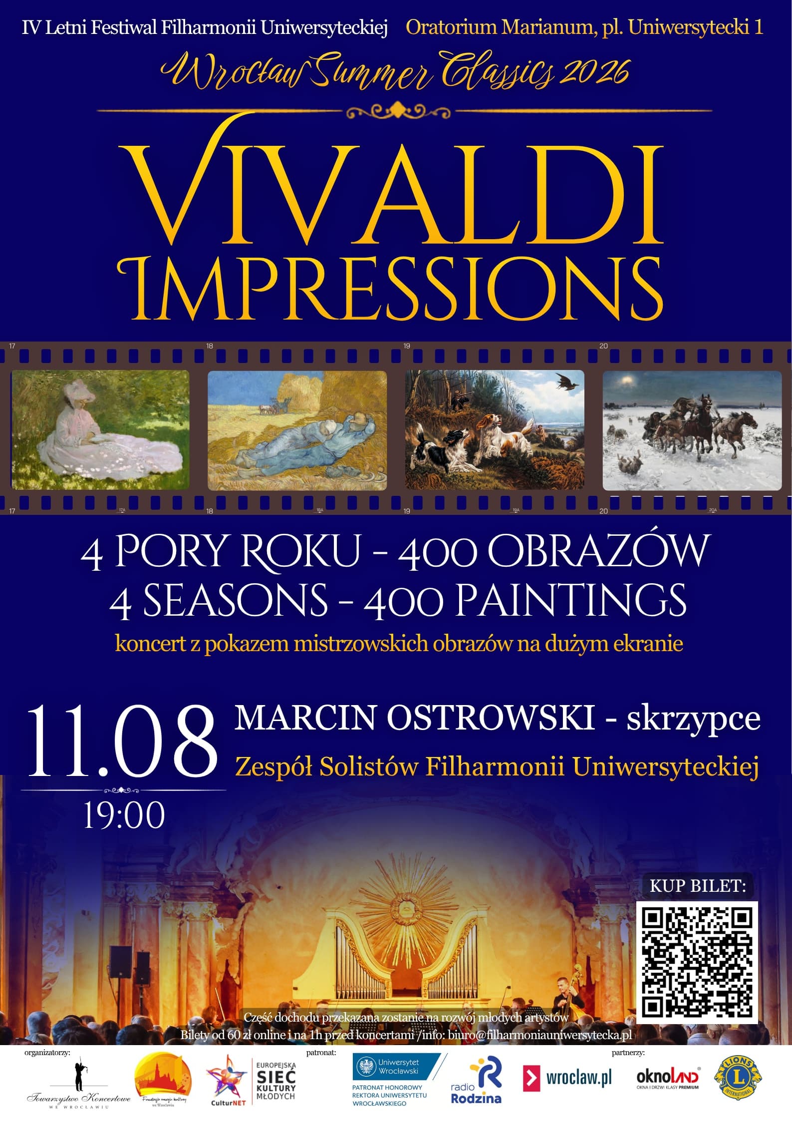 Vivaldi Impressions - 4 Pory Roku • 400 obrazów