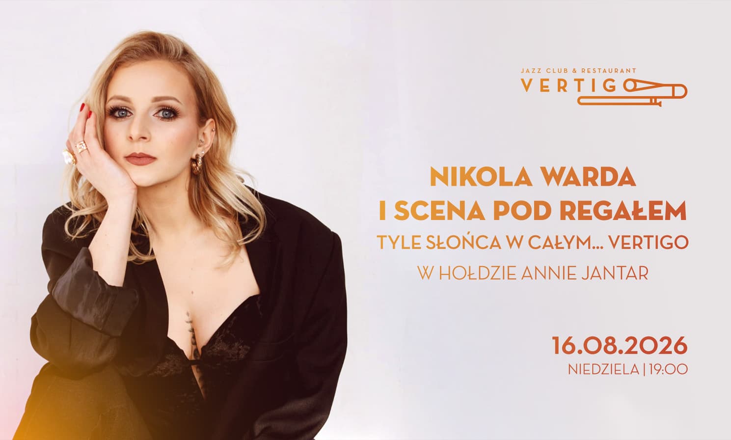 Nikola Warda i Scena Pod Regałem - Tyle słońca w całym…Vertigo: W hołdzie Annie Jantar