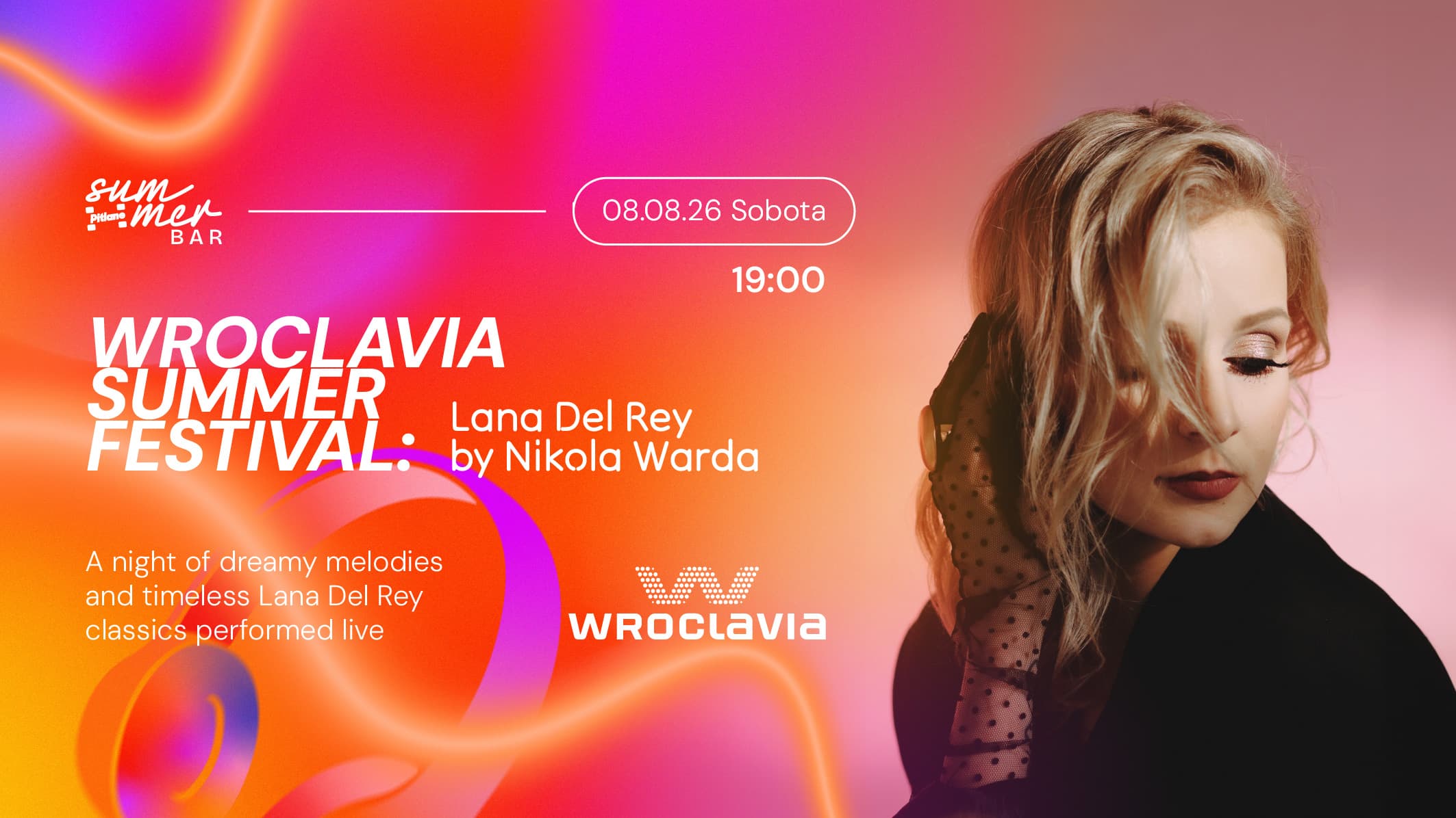 Lana Del Rey by Nikola Warda - Wroclavia Summer Festival