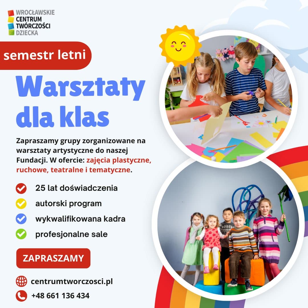 Warsztaty dla grup zorganizowanych - Teatralne