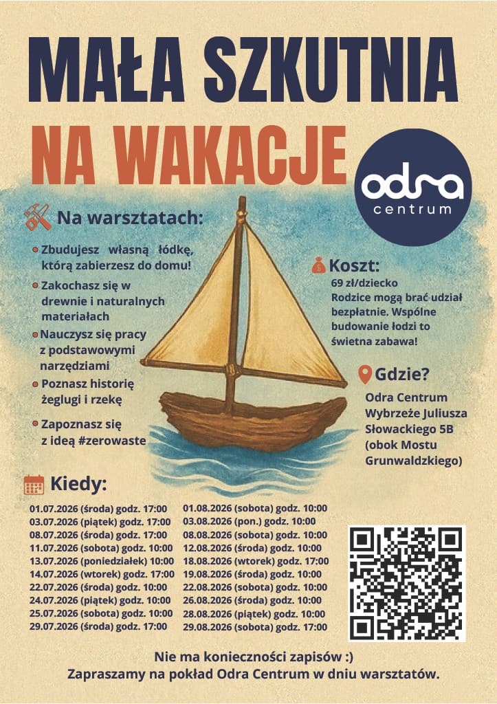Mała Szkutnia na wakacje!