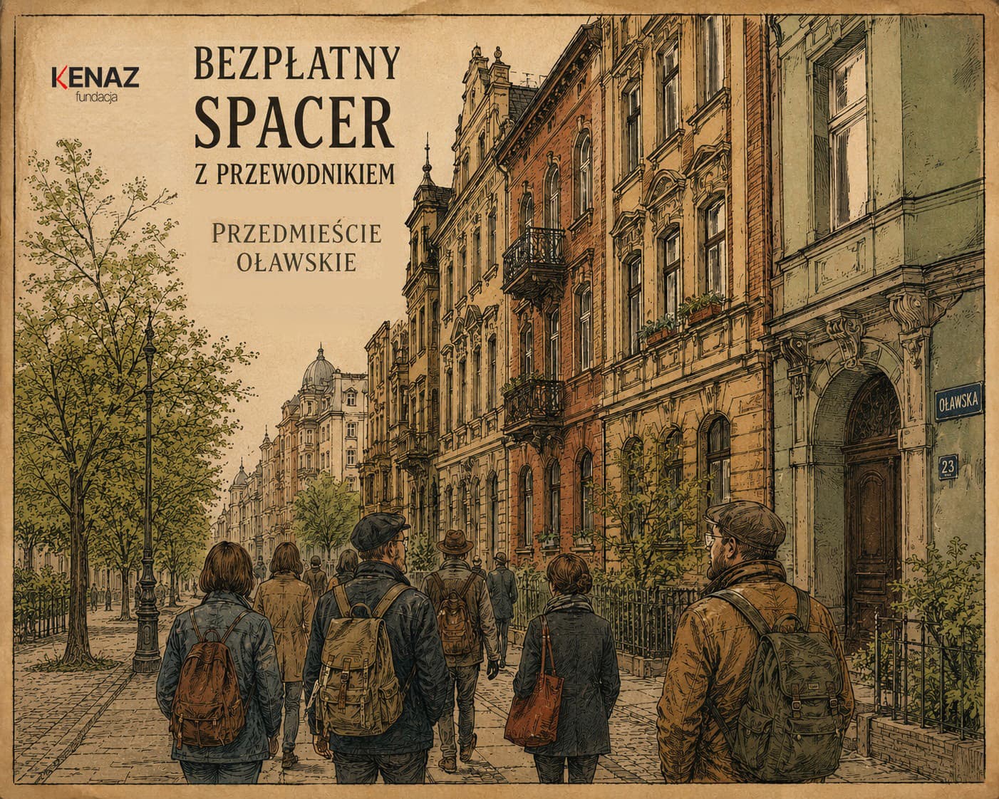Bezpłatny spacer po Przedmieściu Oławskim