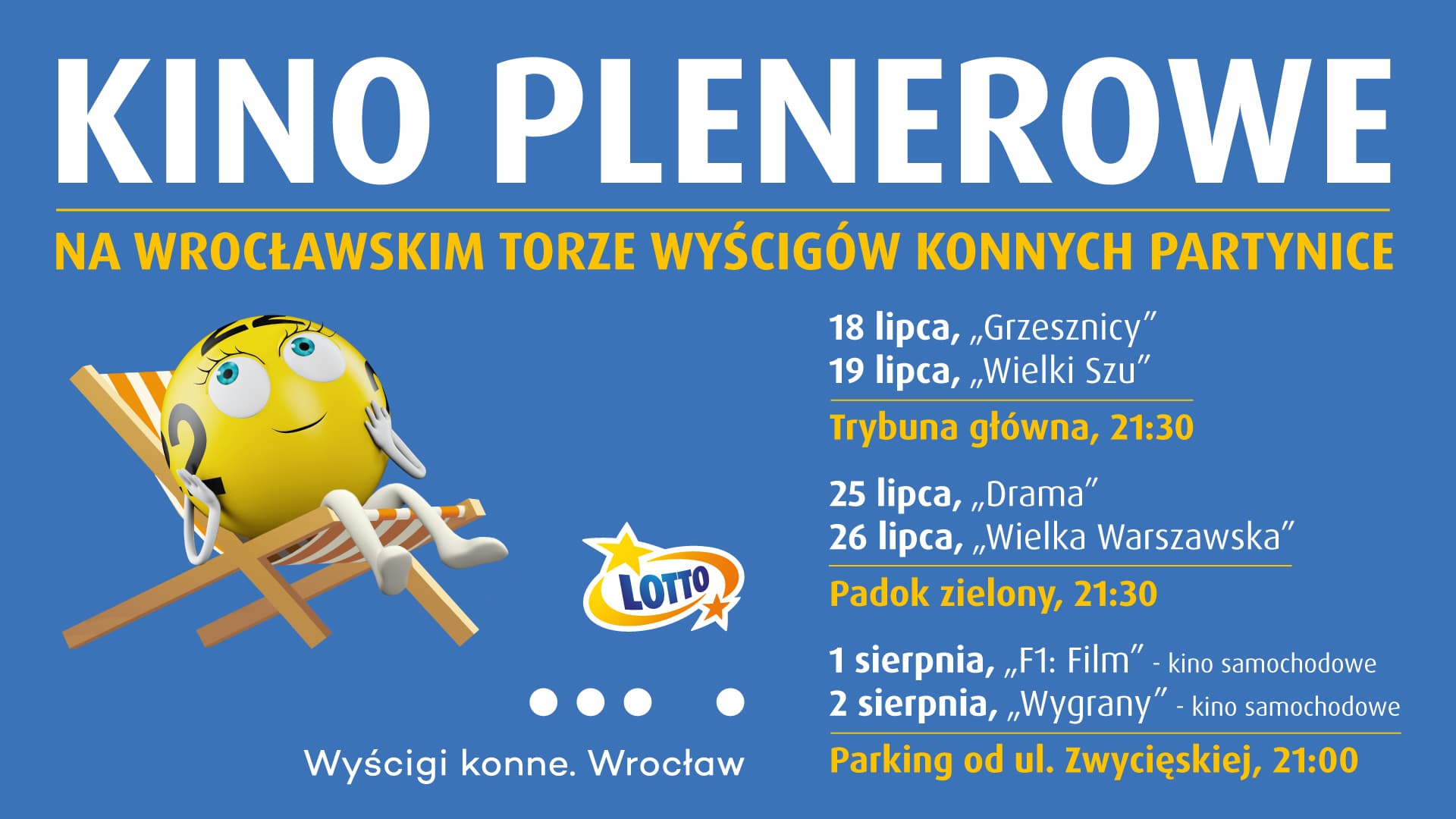 Kino plenerowe na Partynicach