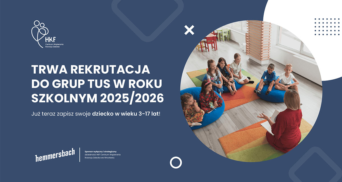 Zapraszamy do zapisów na grupy TUS na rok szkolny 2025/2026!