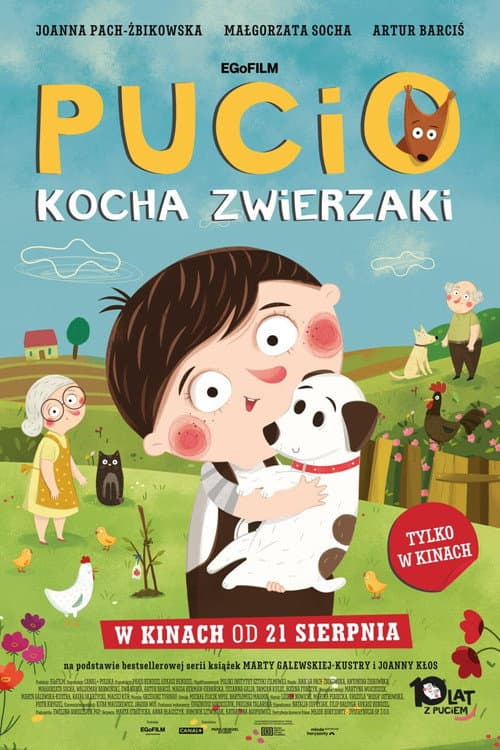 Pucio kocha zwierzaki