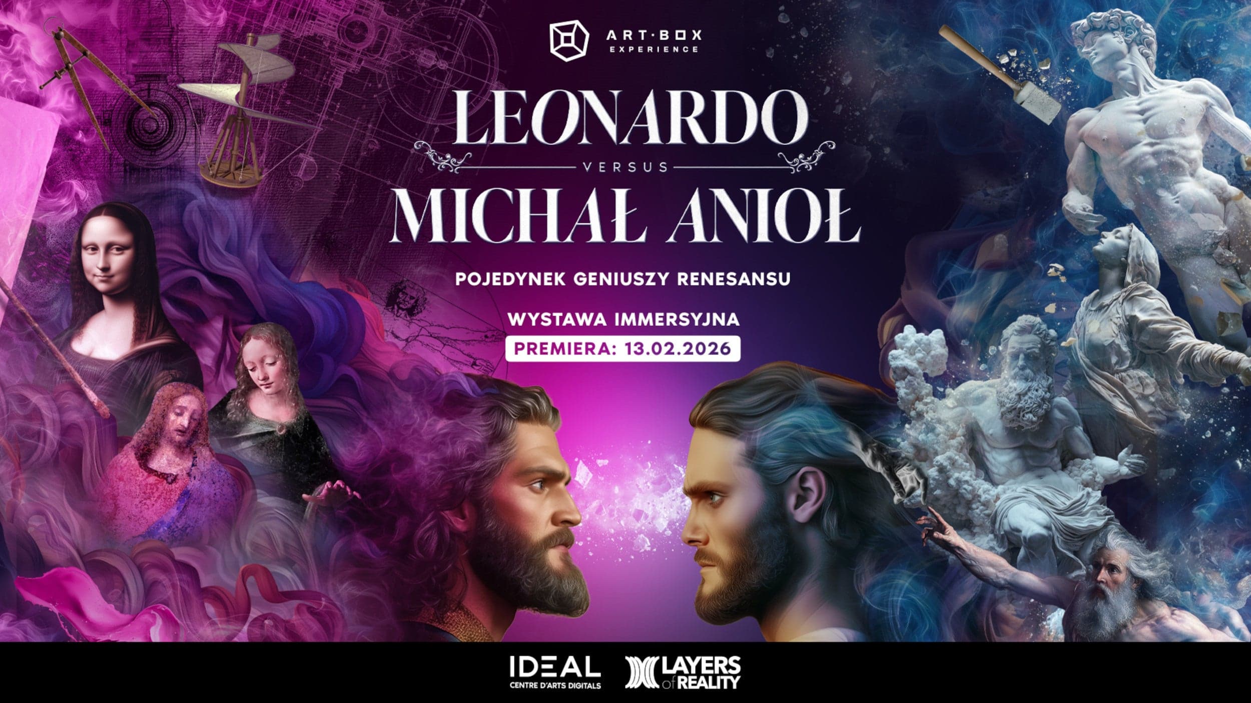 Leonardo versus Michał Anioł. Pojedynek Geniuszy Renesansu