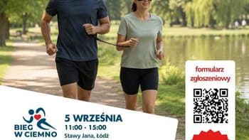 Bieg w ciemno oraz piknik rodzinny na Stawach Stefańskiego