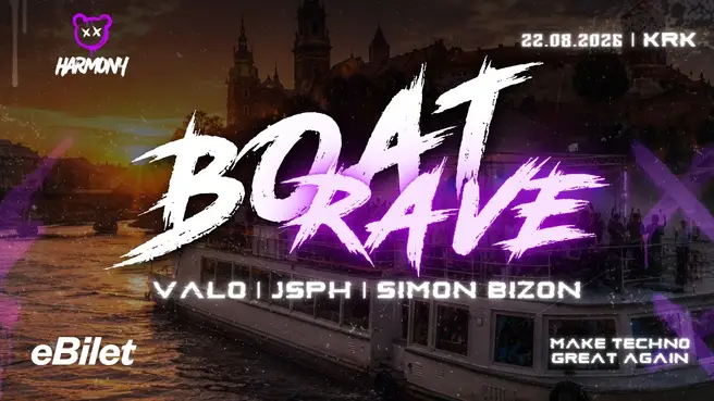 Boat Rave by Harmony | Kraków