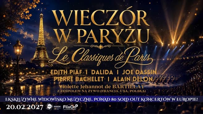 Wieczór w Paryżu – Le Classiques de Paris