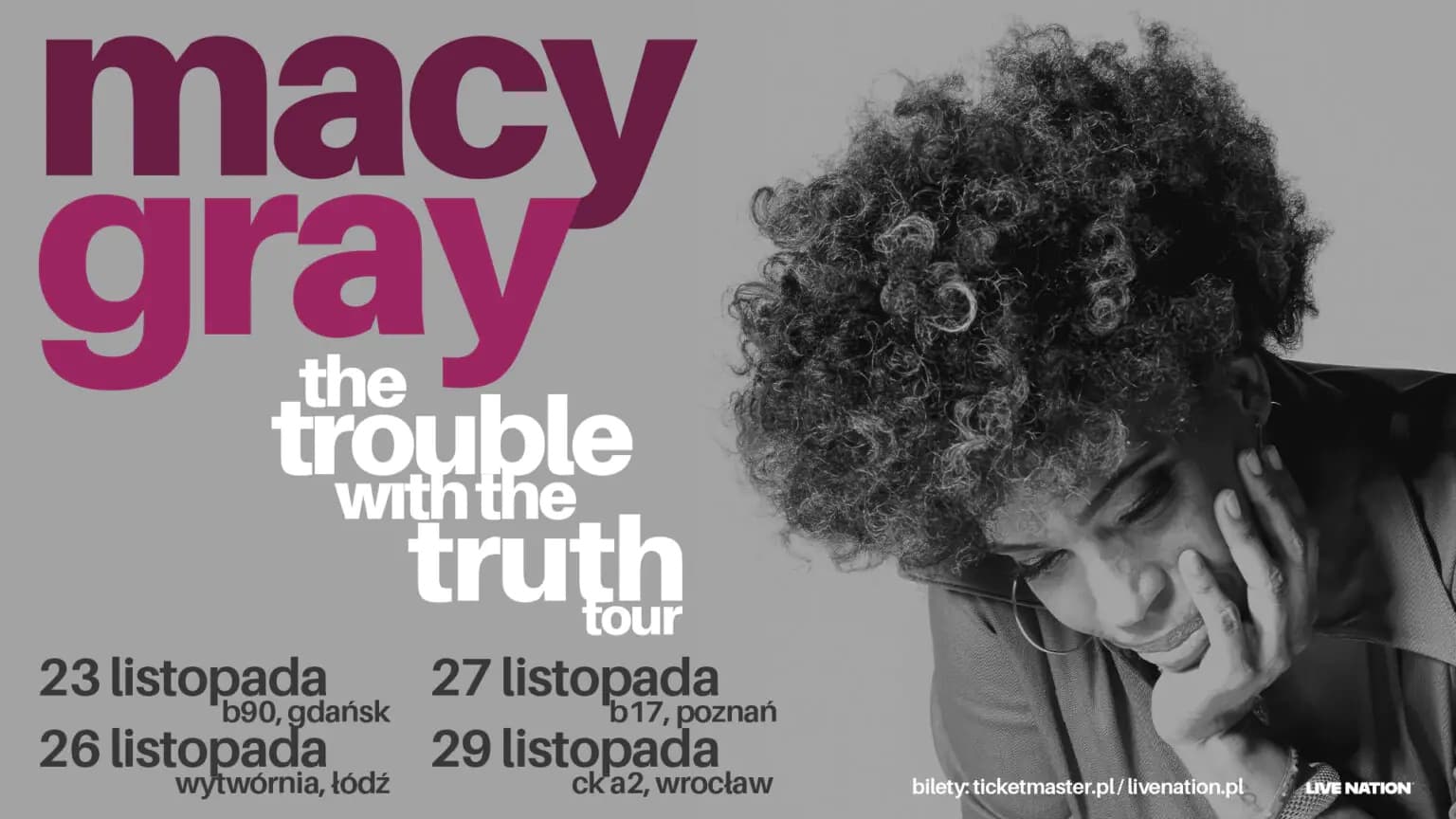 Koncert Macy Gray we Wrocławiu