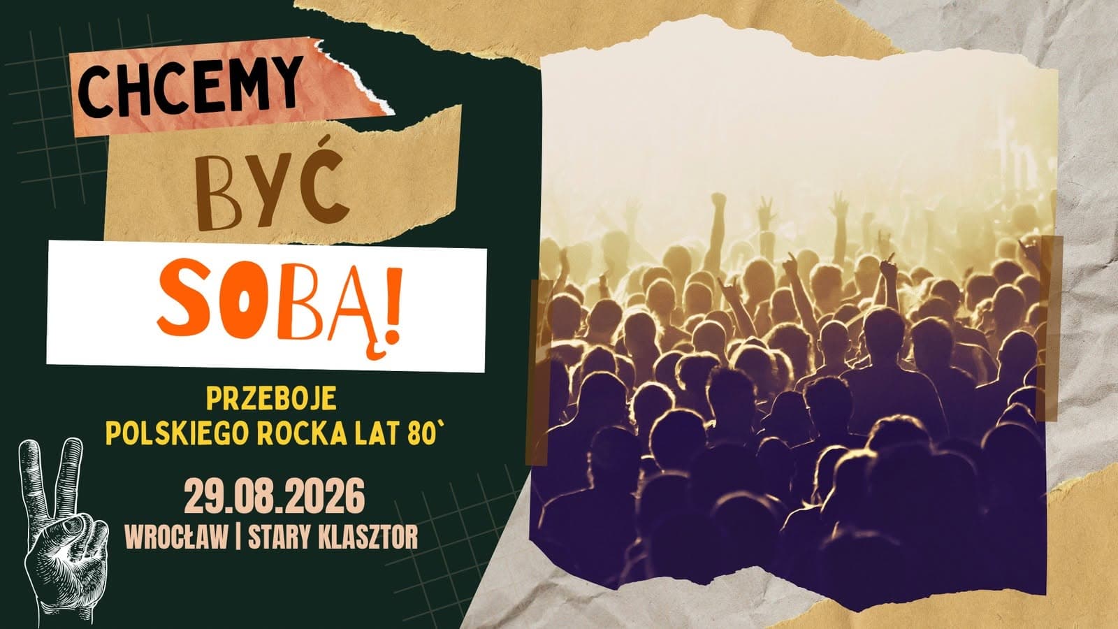 „Chcemy być sobą!” - przeboje polskiego rocka lat 80'