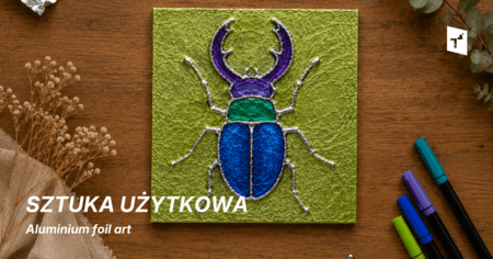 Sztuka użytkowa: Aluminium foil art
